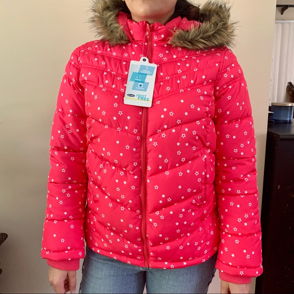 Old Navy star puffer jacket